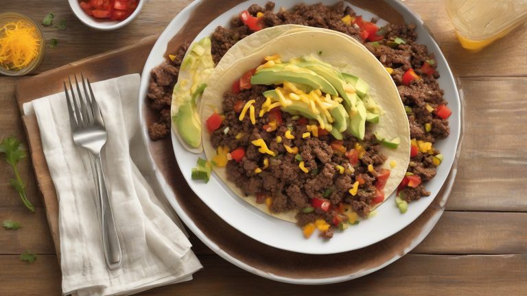 Quick and Easy Beef Taco Skillet Dinner Recipe